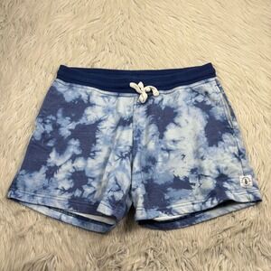 Chubbies Men's L Blue Ice Dye Sweatpant Shorts Lounge Comfort